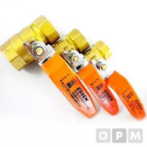 신주 황동 볼밸브 15A 배관용 밸브 부품 수도 연결 부속품