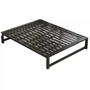 조립식 평상 침대 침실인테리어 르에반 접이식 간이 침대틀 원목 저상형