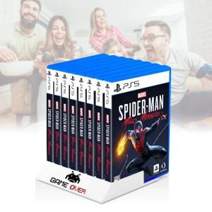 8 in 1 게임 CD 카드 보관 스탠드 소니 호환 PS5 PS4 PS3 플레이스테이션 디스크용 호환 베이스 지지 브래