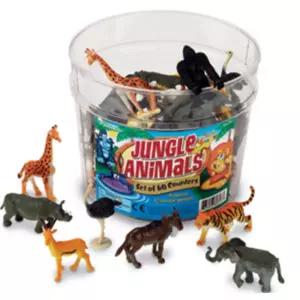 3세 수세기 동물 피규어60개 유치원 어린이집 놀이방 선물 특수반 여아 장난감 지능