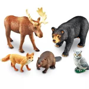 5세 6세 큰사이즈 동물 모형 피규어 비버 사슴곰 인지 관찰 어린이 장난감 키즈 전시