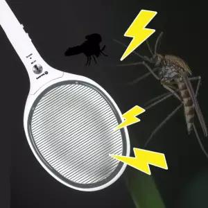 건전지 전기파리채 낚시 벌레잡는도구 퇴치 캠핑 초파리채 안전한 모기퇴치
