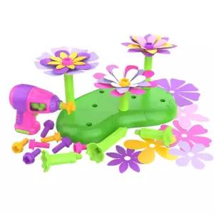 자동드릴 꽃놀이 여아 공구 장난감 소근육 유치원 8세 키즈 교사 손주 나사 조작 지능