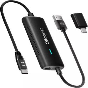 오토캐스트 미러 터치 - 무선 카플레이 amp; 양방향 폰 미러링 어댑터 듀얼 모드 순정 유선 차량용 플러그