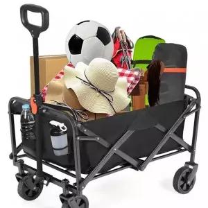 중형 접이식 캠핑 카트 이동식 손수레 짐 운반 왜건