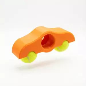 4팩 로커 피트 테니스 볼 세트 - 편안함과 진동 감쇠를 위한 실내 사이클링 모션 부착물 젯블랙 빅토리