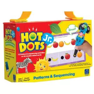 홈스쿨 엄마표핫닷츠 영어카드 4세 색깔 패턴 놀이 장난감 소리나는펜 손주 언어 키즈