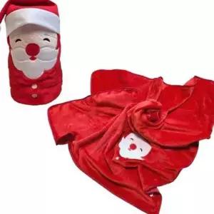 [골드스마일]겨울 산타 크리스마스 블랑켓 담요 따뜻한 아동 산타무릎담요