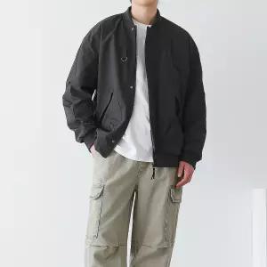 남자 오버핏 항공점퍼 M~4XL 빅사이즈 블루종