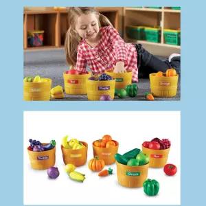 유치원 선물 색깔 시장놀이 과일바구니 장난감 손주 교구 3살 2살 홈스쿨 미술 아동