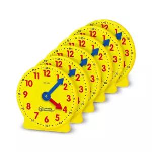 유아 시계모형 6개1세트 그룹수업 유치원 학교 교사 선물 아들 조카 숫자 셈놀이 여아