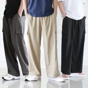 남자 쿨스판와이드건빵 빅사이즈 아이스팬츠