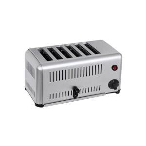 상업용 6구 토스터 빵굽는기계 4매 간편 4조각 전자동 4개 뷔페 업소 크롤러 베이커