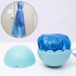 BS 휴대용 우비 바람막이 휴대용우비 판쵸우의 우의