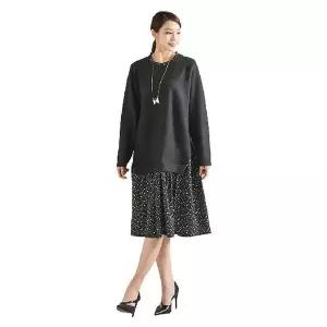 [NS홈쇼핑]빅사이즈쉬폰배색원피스[35733936]