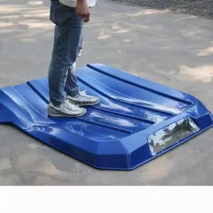 지게차 지붕 덮개 타포린 천막 비가리개 햇빛가림막 방수