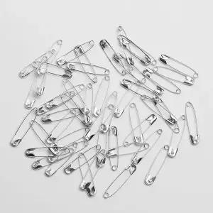 [셀러에이드]TBZ 다용도 부자재 3cm 옷핀 50px30개 안전핀 브로치 삔침 옷핀