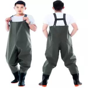 전신 방수 작업복 올인원 웨이더 낚시 해루 갯벌체험 Lcv9+6jHH