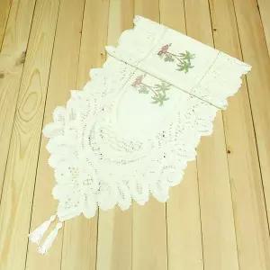 [셀러에이드]TBZ 고급스러운 야자수 테이블러너 180cmx5개 카페테이블 테이블보