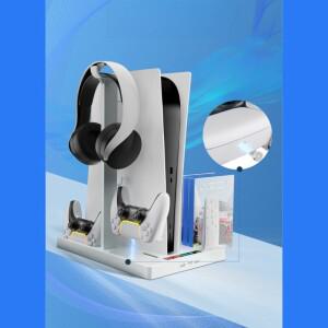 터치 단추 게임 콘솔 냉각 베이스 P5 블루투스 무선 컨트롤러 광학 드라이브 버전 디지털 범용