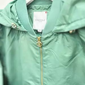 베이스볼넥 시보리 소매 이밴드 점퍼 그린_OD