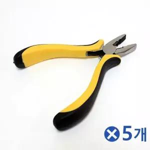 TBZ 소형 미니펜치 12cmx5개 강력뺀찌 펜치수납 고급펜치 강력뺀찌