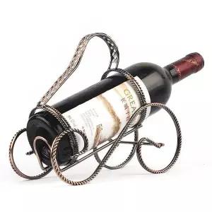 TBZ 빈티지 클래식 마차 와인렉x2개 와인병홀더 bar용품 와인꽂이