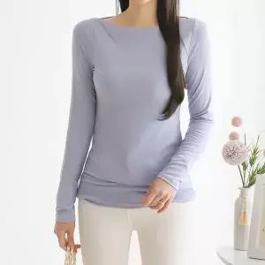 [모리스커밍홈] 보트넥 심플 레이온 티셔츠_M2602TS021A