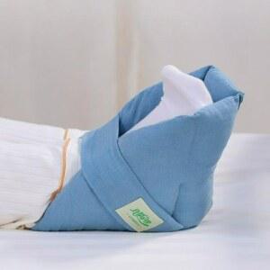 방지 발쿠션 요양원 싱글팩 뒤꿈치 순면 싱글 발보호대 수면 방지쿠션 M사이즈