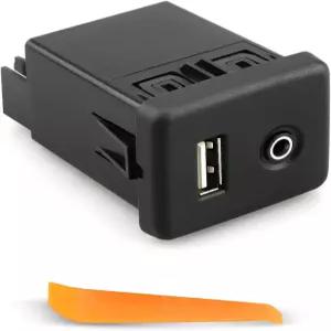 쉐보레 크루즈 GMC 캐딜락 뷰익 모델에 적합한 제트 블랙 오디오 플레이어 및 USB 리셉터클 인터페이스