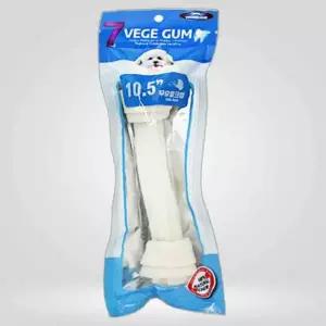 7베게 우유밀크껌1P 10.5인치 애견껌 강아지껌 애견간식