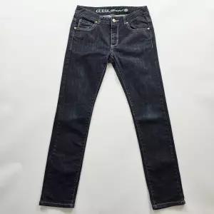 게스 청바지 스키니진 스판 진청 데님팬츠 사이즈25