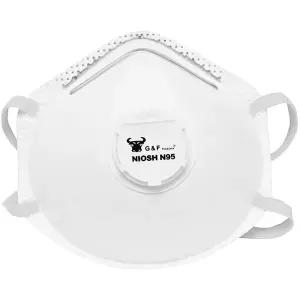 밸브가 있는 9116 미립자 호흡기 먼지 마스크 이중 스트랩 컵 스타일 디자인 쿠션 코 폼이 경량 NIOSH 승인