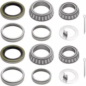 아이낙스콜 2 84 스핀들 3500 LB 트레일러 액슬용 액슬 베어링 키트 L44649/L44610 L68149/L68111 그리스