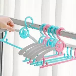 유아 옷걸이 논슬립 신생아 아기옷걸이 아동 옷걸이 베이비옷걸이 15개 정리 어깨 행거 용품 옷장