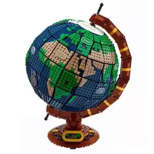지구본 지도 조립 장난감 장식품 퍼즐 대형 교육용 여행 세계 조명 리모컨