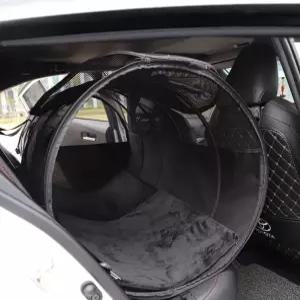 애완동물 케이지 자동차 뒷자석 대형 케이지-길이 120cm직경 고양이 이동장 단일 64cm