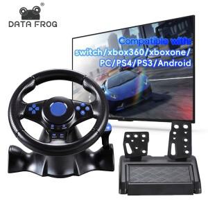 데이터 프로그 게임 스티어링 휠 PS3 레이싱 패드 180도 컴퓨터 USB 자동차 PC 진동 조이스틱 PS2/PS3/XBOX