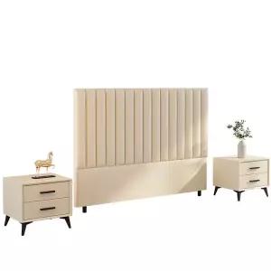 침대머리 침대헤드 보드 라지킹 머리판 베드 머리 숙박업소 침실