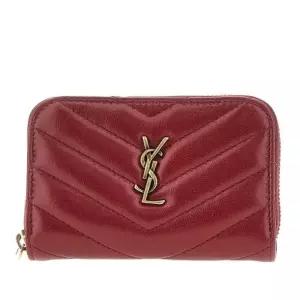 로고 메탈 퀼티드 지퍼 지갑 863727 AAEAX 6946