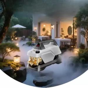 고압 분무 냉각 미스트 시스템 가습 타이머 분사 균일 분사 대용량 분무기 물안개 분위기