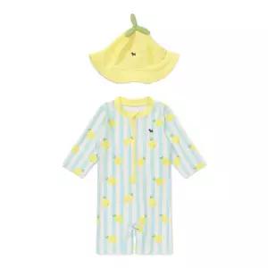 [B블루독베이비B]  (BL)레몬올인원수영복 4637062005 선물/래쉬가드/수영복