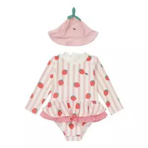 [B블루독베이비B]  (PK)딸기올인원수영복  4637062101  선물/래쉬가드/수영복