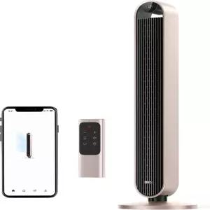 Dreo 스마트 타워 팬 음성 제어 120° 진동 Alexa/Google/App/Remote 42인치 25dB 조용한 DC 블레이드리스