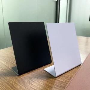 RFID NFC QR 코드 구글 리뷰 스탠드 디스플레이 화이트 블랙 무패턴 13.56MHz NFC215 칩 504바이트 소셜 미