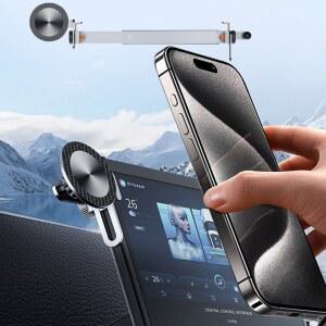 대쉬보드거치대 차량용 휴대폰 거치대 중앙 제어 고정 브래킷 네비게이션 스크린 마운트 SU7 BYD 테슬라 모델 3 Y X S 시리즈용