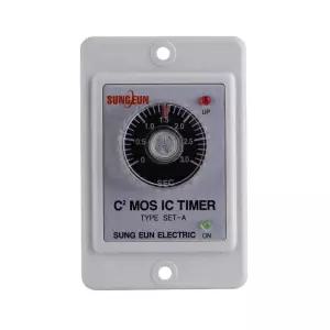 신품  IC타이머 성은일렉트릭 SET-AY 3초 C2 MOS IC TIMER