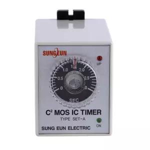 신품  IC타이머 성은일렉트릭 SET-AN 3초 C2 MOS IC TIMER