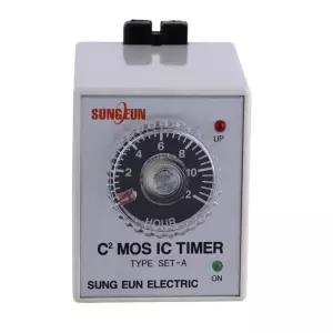 신품  IC타이머 성은일렉트릭 SET-AN 12시간 C2 MOS IC TIMER