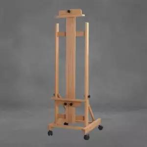 대형 이젤 미술 작업대 보드 전시 학교 유화꽂이 원목